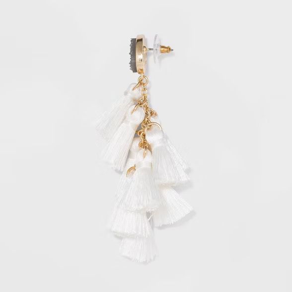 SUGARFIX by BaubleBar Tassel with Druzy Drop Earrings | Target