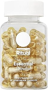 Ritual Prenatal Vitamins with Folate and Choline for Neural Tube Support*, Omega-3 DHA, Iron, Vit... | Amazon (US)