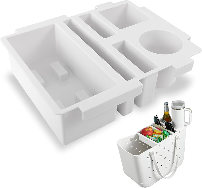 Topper Tray Cup Holder Accessory for Bogg Bag Original Large/X-Large, Fits for Stanley 40oz - Lig... | Amazon (US)