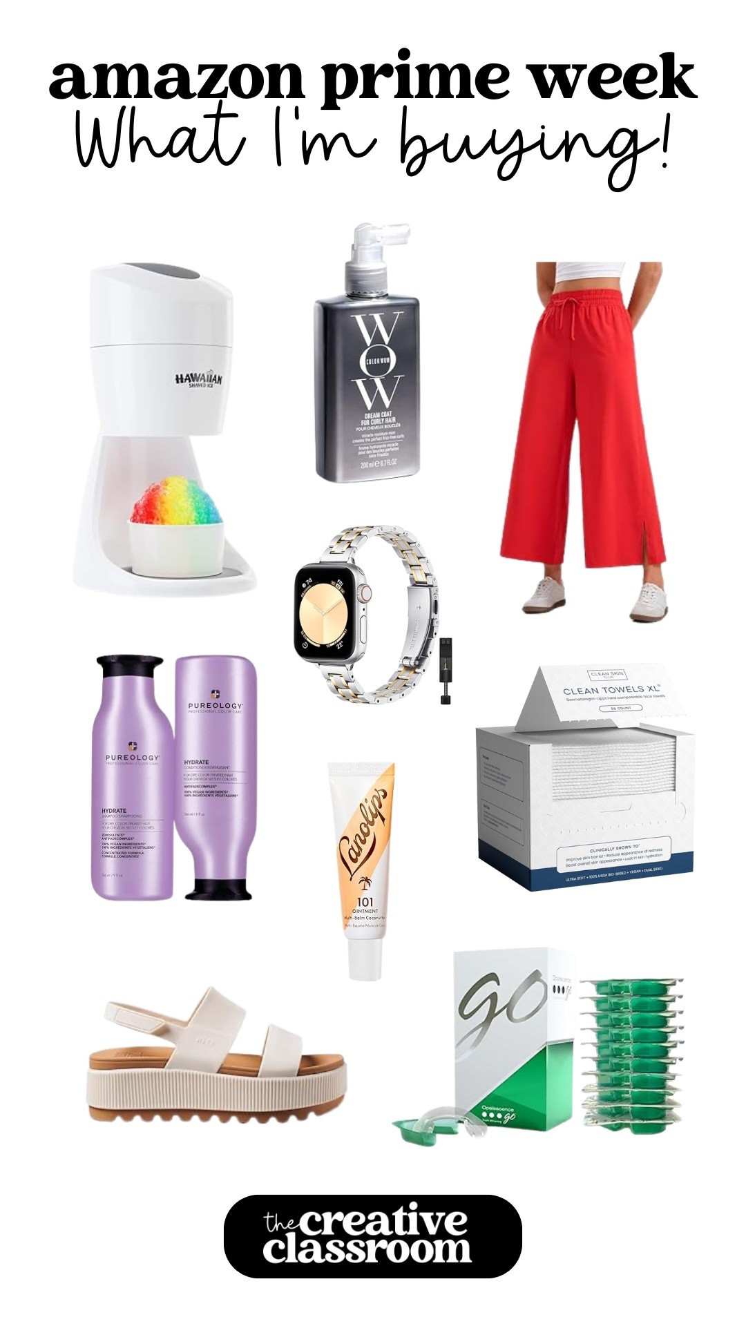 A few goodies I’m buying for myself including my hair and skincare essentials! 