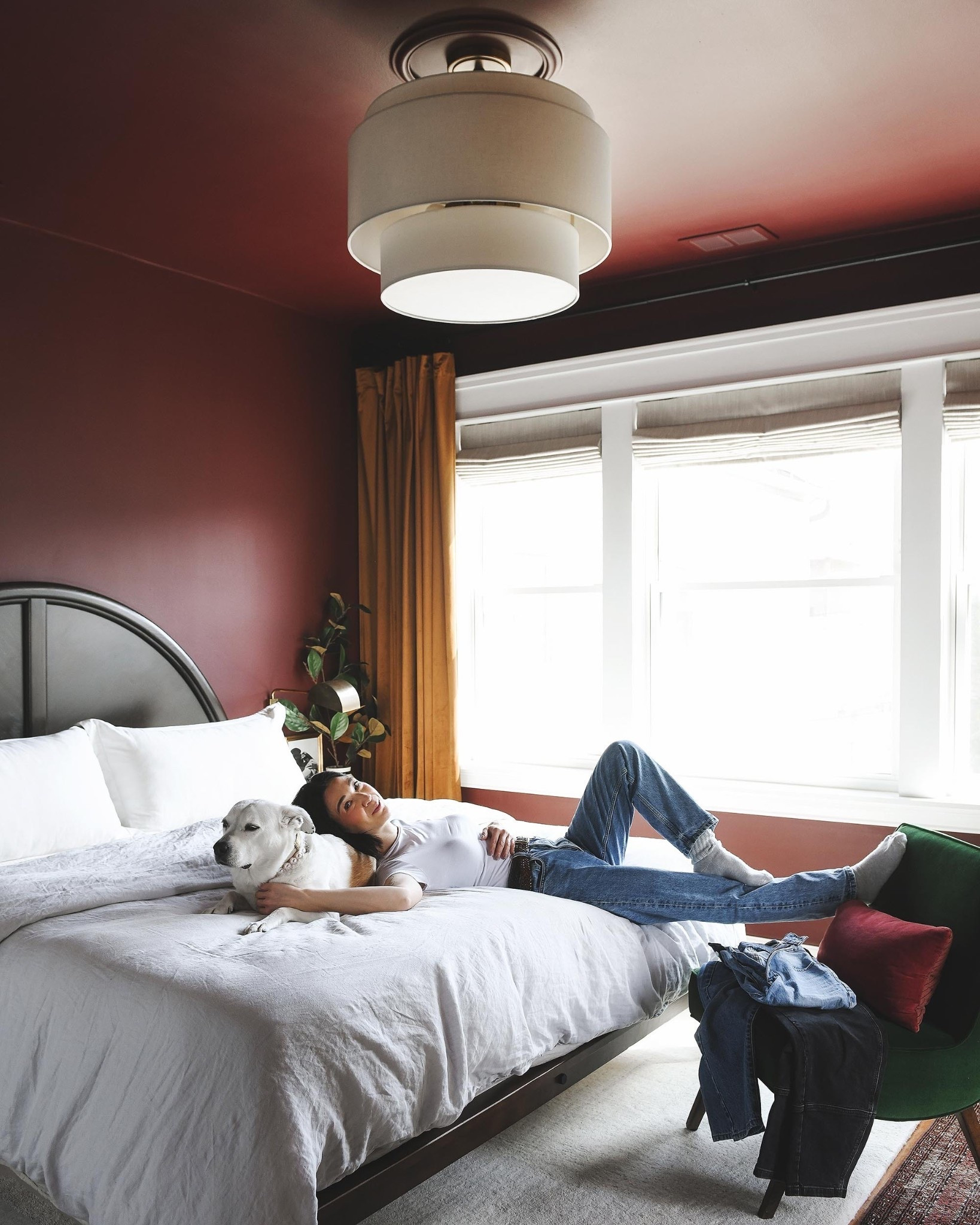 Main bedroom with Kitty

#LTKPetite #LTKHome #LTKStyleTip