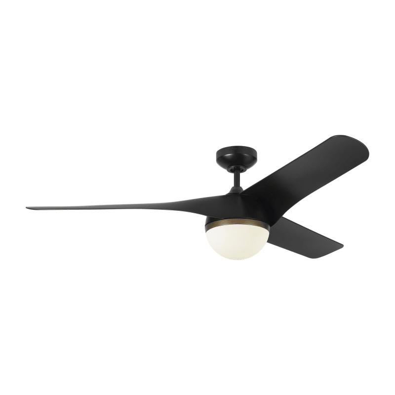 Monte Carlo Akova LED Akova LED 56" 3 Blade Indoor / Outdoor DC Ceiling Fan with Fan Blades and Remo | Build.com, Inc.
