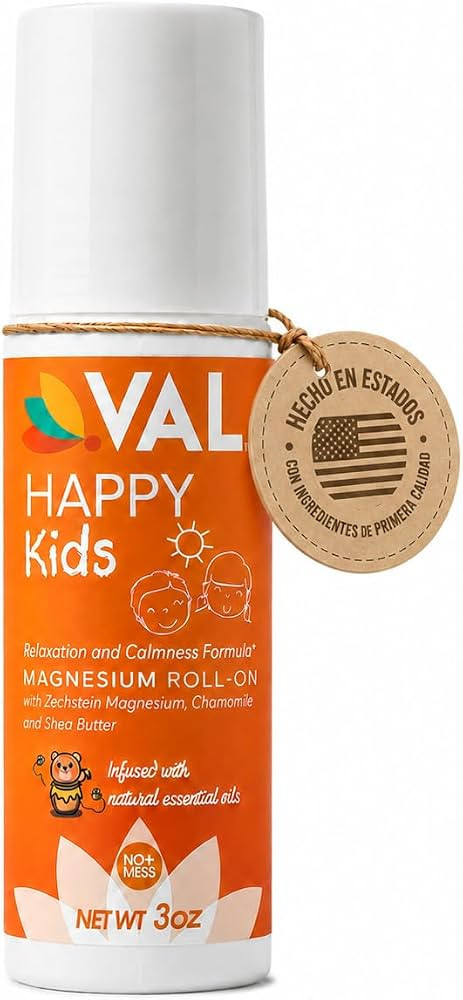 VAL Magnesium Roll-On for Kids | Gentle Zechstein Magnesium Chloride | Relaxation for Daytime & B... | Amazon (US)
