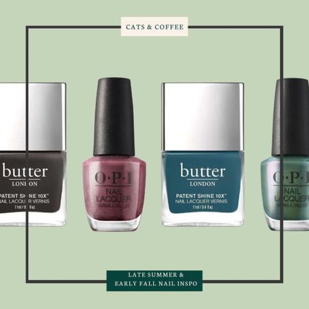 The Best Fall Nail Polishes - What better way to celebrate the change of seasons than with a fresh new manicure? To help inspire your next manicure, I’ve compiled a round up of beautiful fall nail colors you’re sure to love, from classic reds to eclectic blues, and everything in between.

#LTKbeauty #LTKSeasonal #LTKstyletip