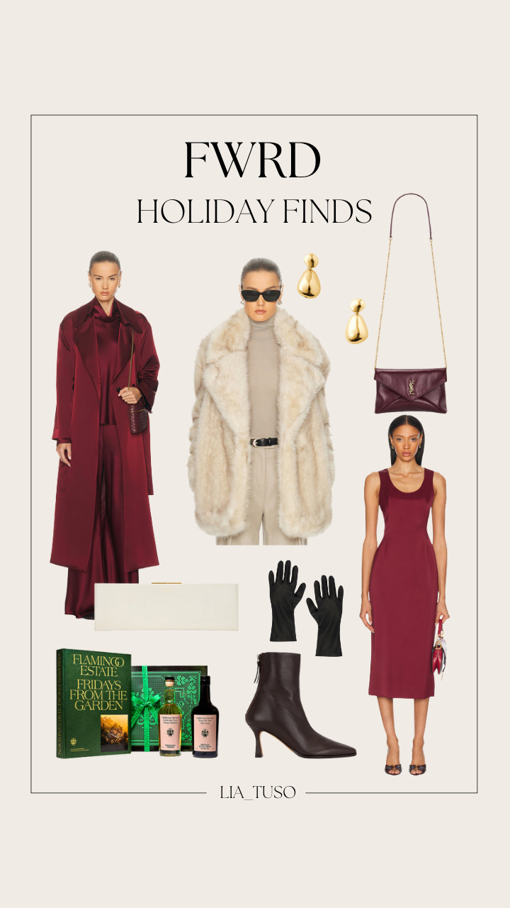 FWRD Holiday Finds 

#FWRDFavorites #HolidayStyleEdit
#LuxeHolidayFinds 

 #LTKGiftGuide #LTKHoliday #LTKootd