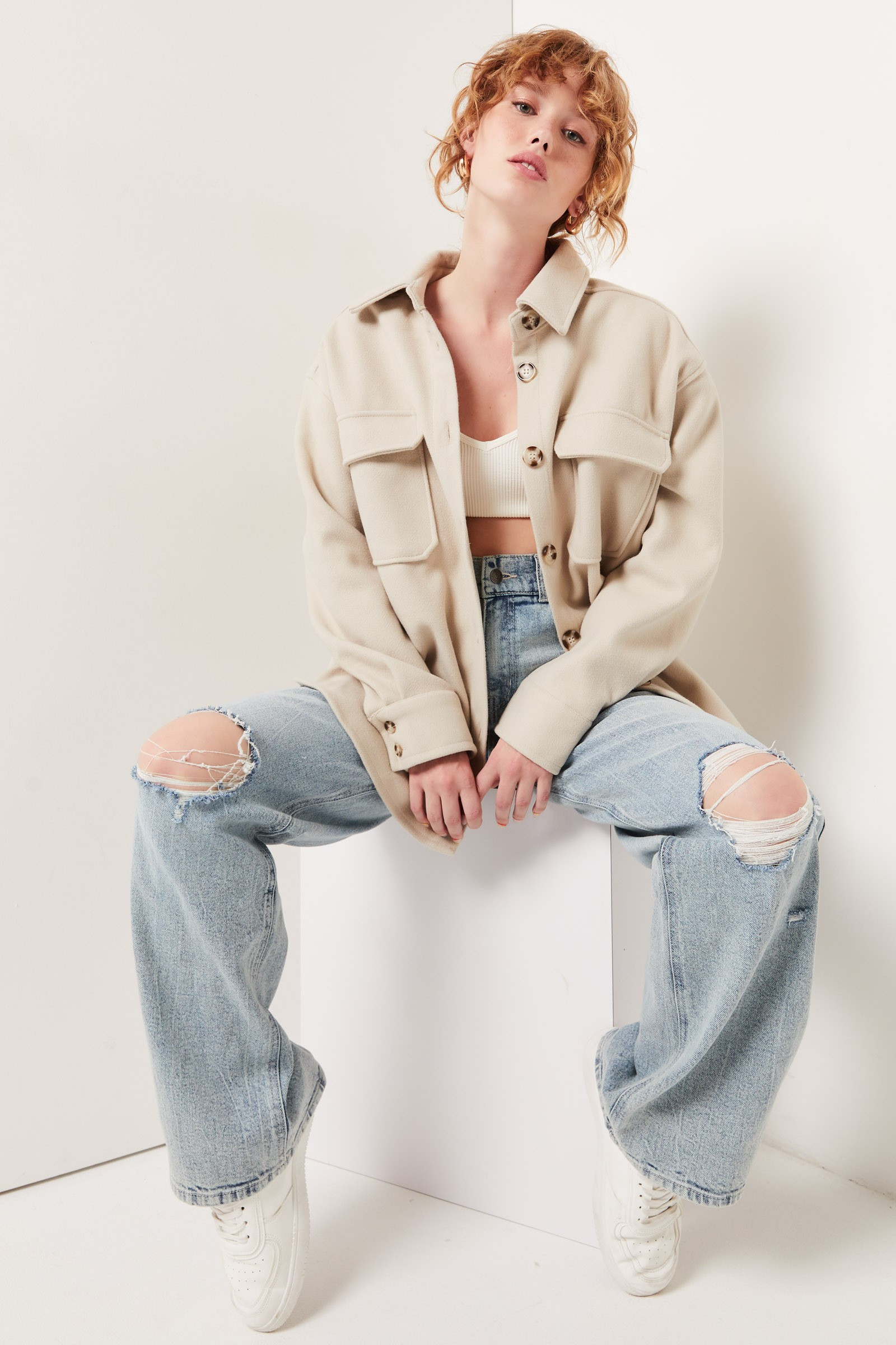 Oversized Shacket | Ardene