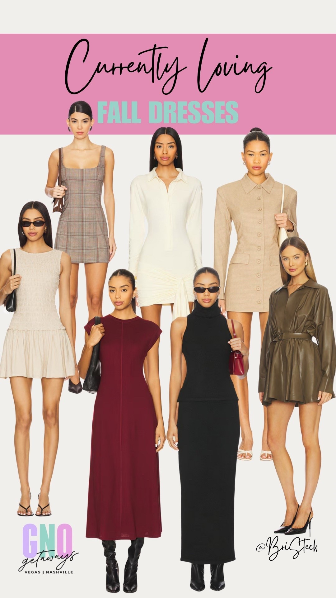 I am loving all of the #newarrivals for #fall - especially the dresses! It is still pretty warm here in #lasvegas but that isn’t stopping me from finding a dress that has that Fall feeling. I am loving the colors, patterns, and textures on these dresses from #revolve. Pair these with a #boot and you’ll look stunning!


#fallfinds #fallfashion #fallootd #dress #falldress #dresses #revolve #plaid #sweater #leather #mockneck #girlsnight #nightout #lasvegas #vegas #travel 

#LTKSeasonal #LTKStyleTip #LTKWorkwear