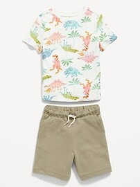 T-Shirt and Pull-On Shorts Set for Toddler Boys | Old Navy (US)