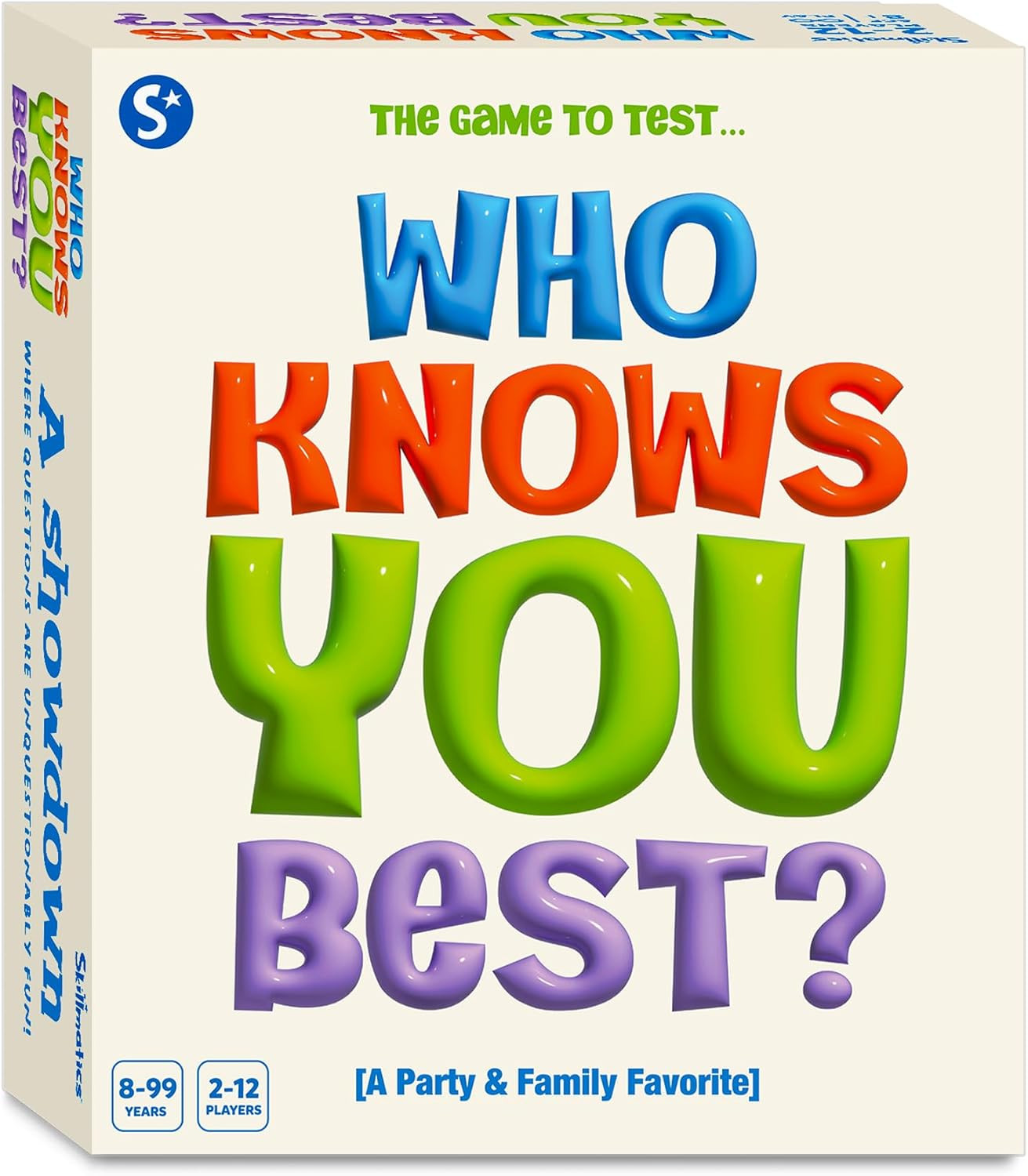 Skillmatics Card Game - Who Knows You Best?, Family Party Game for Boys, Girls, Teens, Adults, Fu... | Amazon (UK)