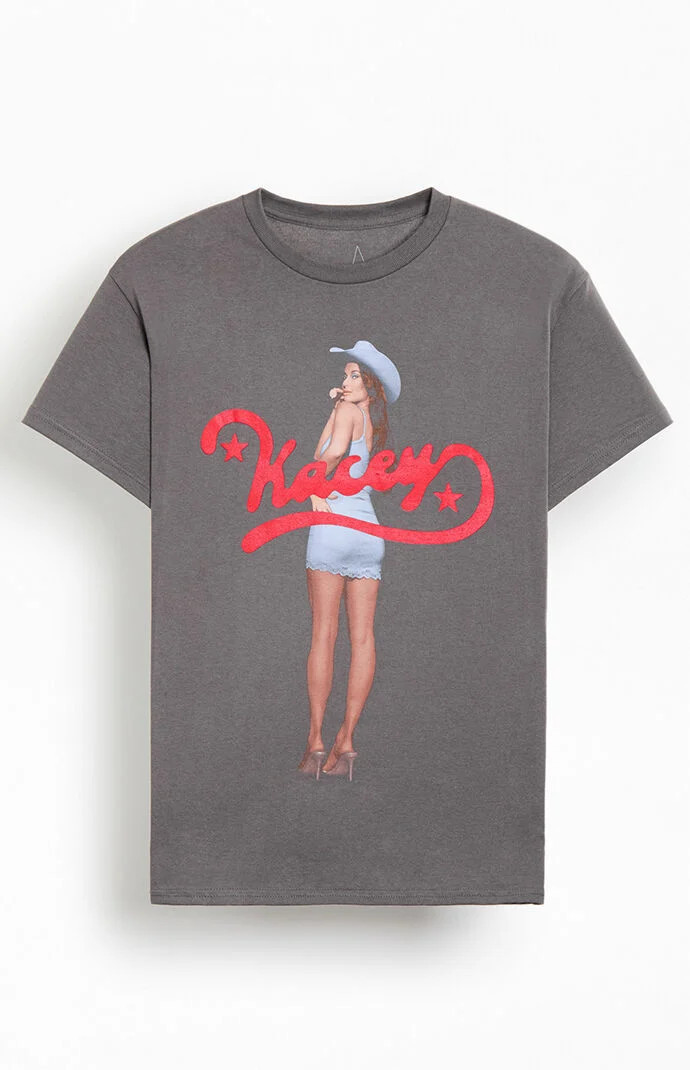 Men's Kacey Musgraves T-Shirt in Charcoal - Size Medium | PacSun