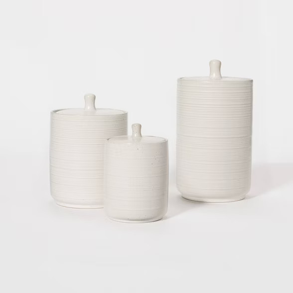 Stoneware Kitchen Storage Canister - Threshold™ designed with Studio McGee | Target