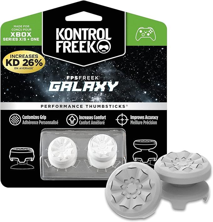 KontrolFreek FPS Freek Galaxy White for Xbox One and Xbox Series X Controller | Performance Thumb... | Amazon (US)