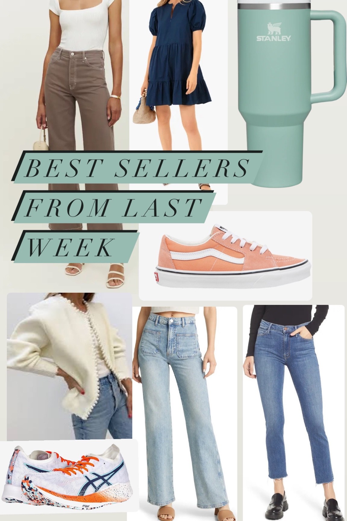 Best sellers from last week: high waisted cowboy jeans, Pearl cardigan, momtok Stanley cup, orange vans and more. Listed in stories 

#LTKSeasonal #LTKHoliday #LTKHalloween