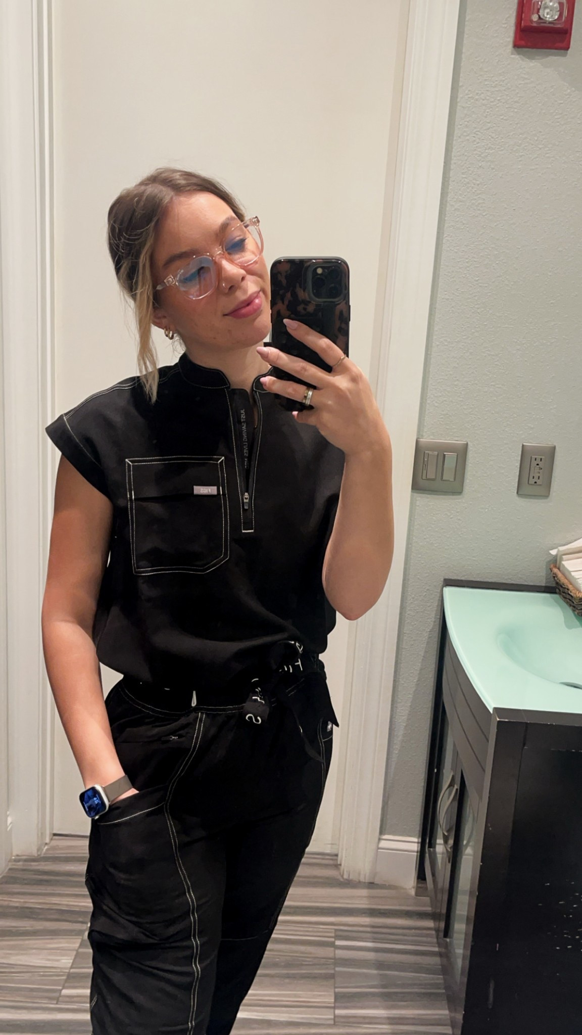 Did you know Figs are now available on Amazon? These are my favorite set to keep the rotation feeling fun and different from the rest! 🖤 They run true to size!

#LTKActive #LTKWorkwear #LTKFindsUnder50