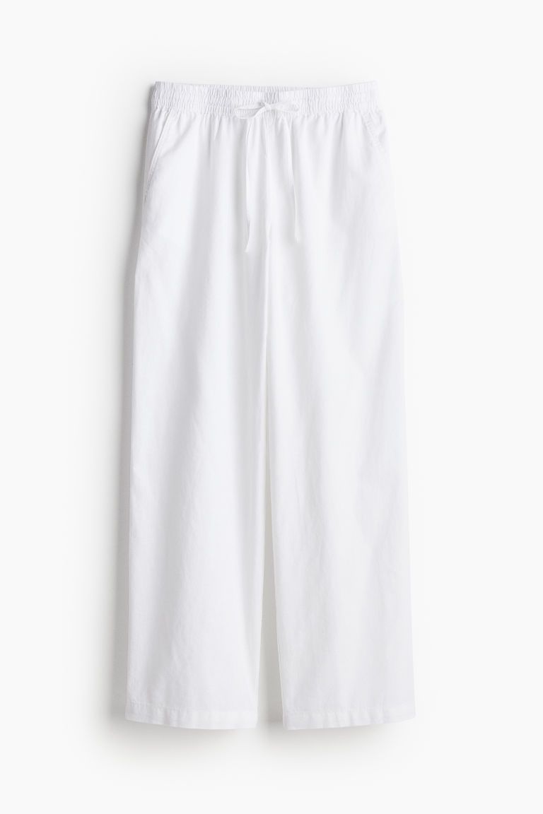 Linen-blend Pants | H&M (US + CA)