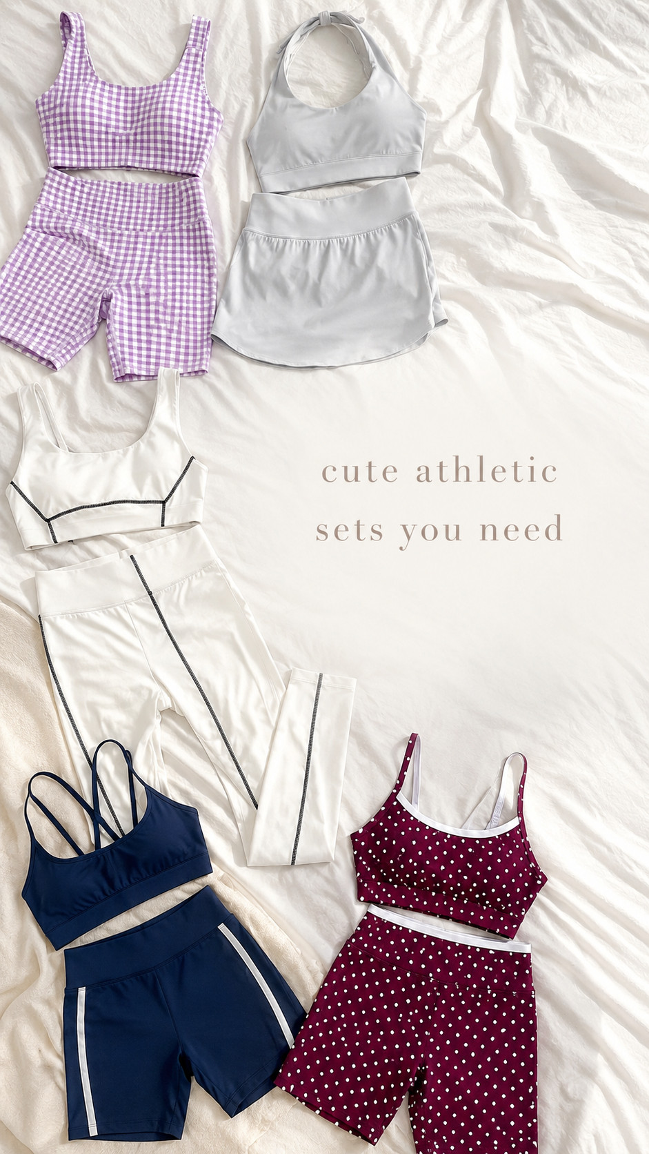 cute athletic sets you need 🤍✨

found the cutest amazon activewear sets that are perfect for pilates, hot girl walks, gym days, class, errands, or just looking put together while being comfy. these give such clean girl / sporty chic vibes and look way more expensive than they are.

save this for your next amazon activewear haul 🫶

comment “sets” and I’ll send the links!

#amazonfinds #amazonfashion #amazonactivewear #amazonworkoutsets #workoutsets #athleticsets #athleisure #pilatesoutfit #pilatesprincess #hotgirlwalk #gymoutfits #cleanGirlStyle #sportychic #collegegirlstyle #ltkfinds #ltkamazonfinds #amazonmusthaves #amazonfavorites #activewearfinds #comfybutcute
 

 #LTKootd #LTKActive #LTKSaleAlert