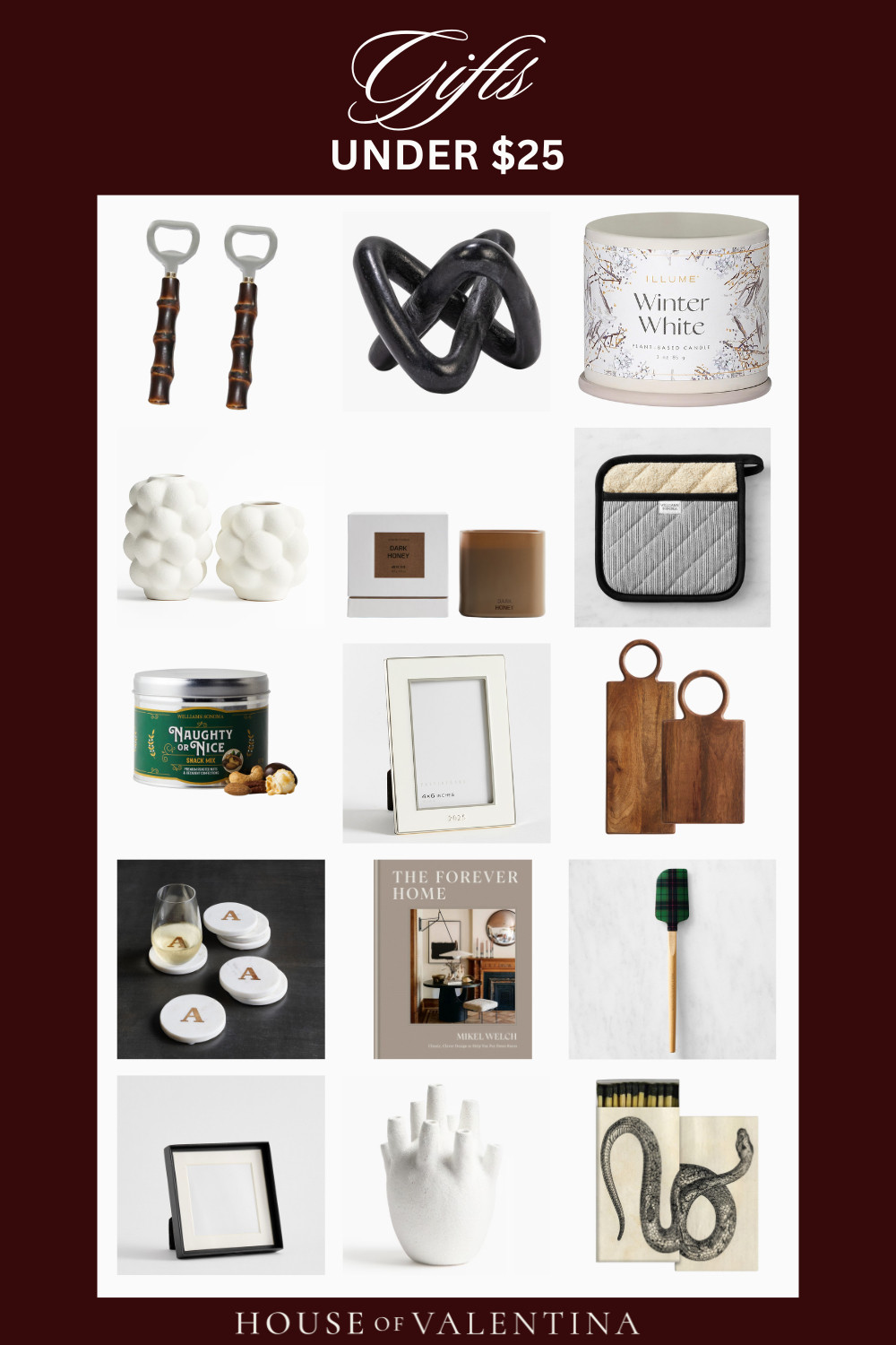 I’m screaming because this Christmas gift guide under $25 is actually SO good!! I found the cutest, coziest, most festive little treasures that feel luxe without the splurge. I’m talking budget-friendly holiday gifts, perfect stocking stuffers, and affordable Christmas must-haves that look way more expensive than they are. I’m obsessed and you will be too! 

 #LTKGiftGuide #LTKHoliday #LTKSeasonal