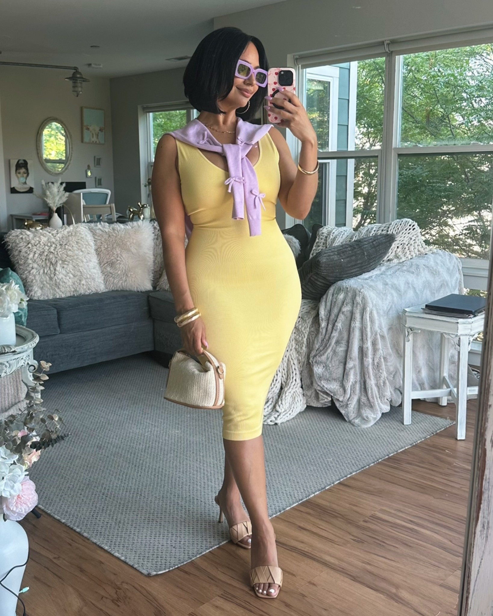 Rich Auntie Summer ☀️ Use heyrissyrozay at Popilush checkout to save 15%

Sizing ⬇️

5’3 
Size 8 / Medium
Bust: 34DDD
Waist: 28”
Hips: 43”
Wearing Size M/L

over 40, millennial, petite, petite curvy, curvy, size 8, midsize, summer outfit, midi dress, butter yellow, heeled sandals, mini bags  

#LTKStyleTip #LTKSummerEdit #LTKOver40
