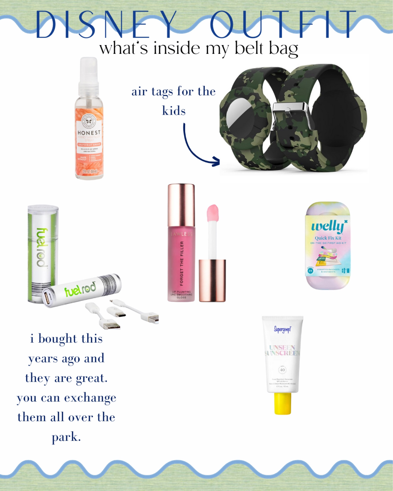 Everything i pack for Disney!  

#LTKfindsunder50 #LTKover40 #LTKtravel