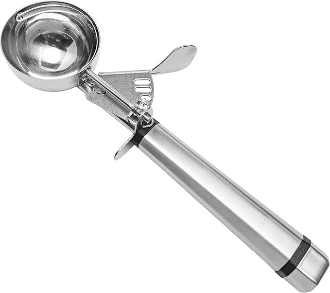 Fat Daddio's SCTP-16 Stainless Steel Cookie Portioning Scoop, No. 16, 1/3 cup | Amazon (US)