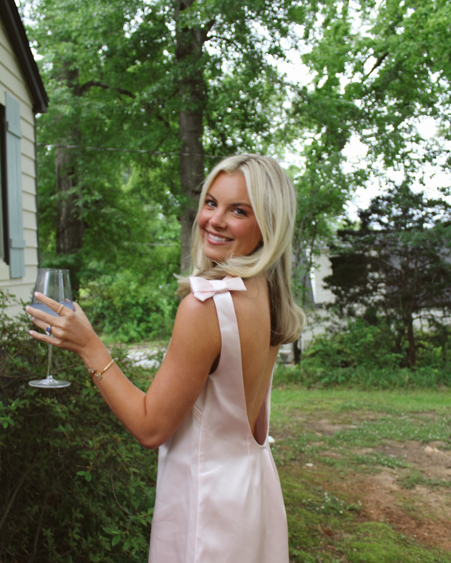 my senior date party dress 🩷🩷 perfection 

#LTKWedding #LTKSeasonal #LTKootd