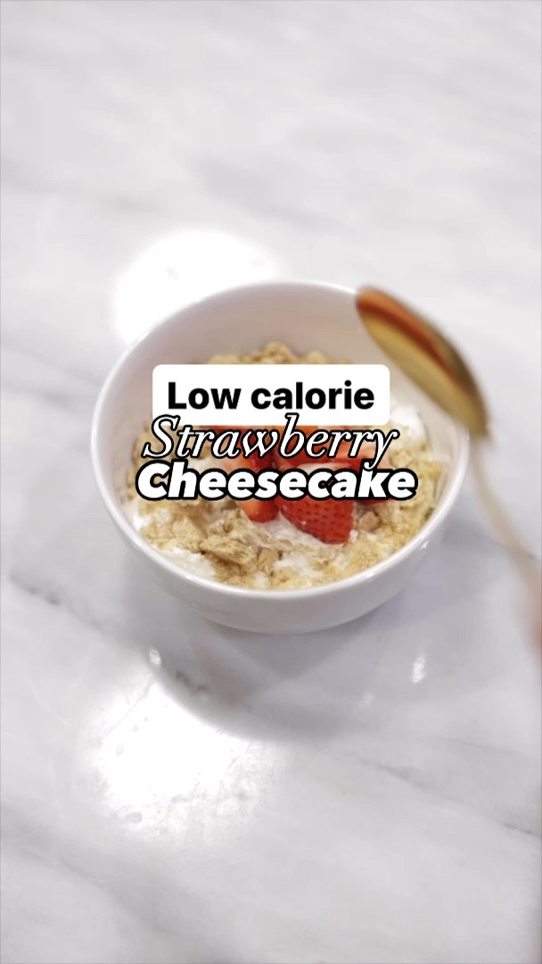 Low calorie strawberry cheesecake 

#LTKOver40 #LTKActive #LTKHome