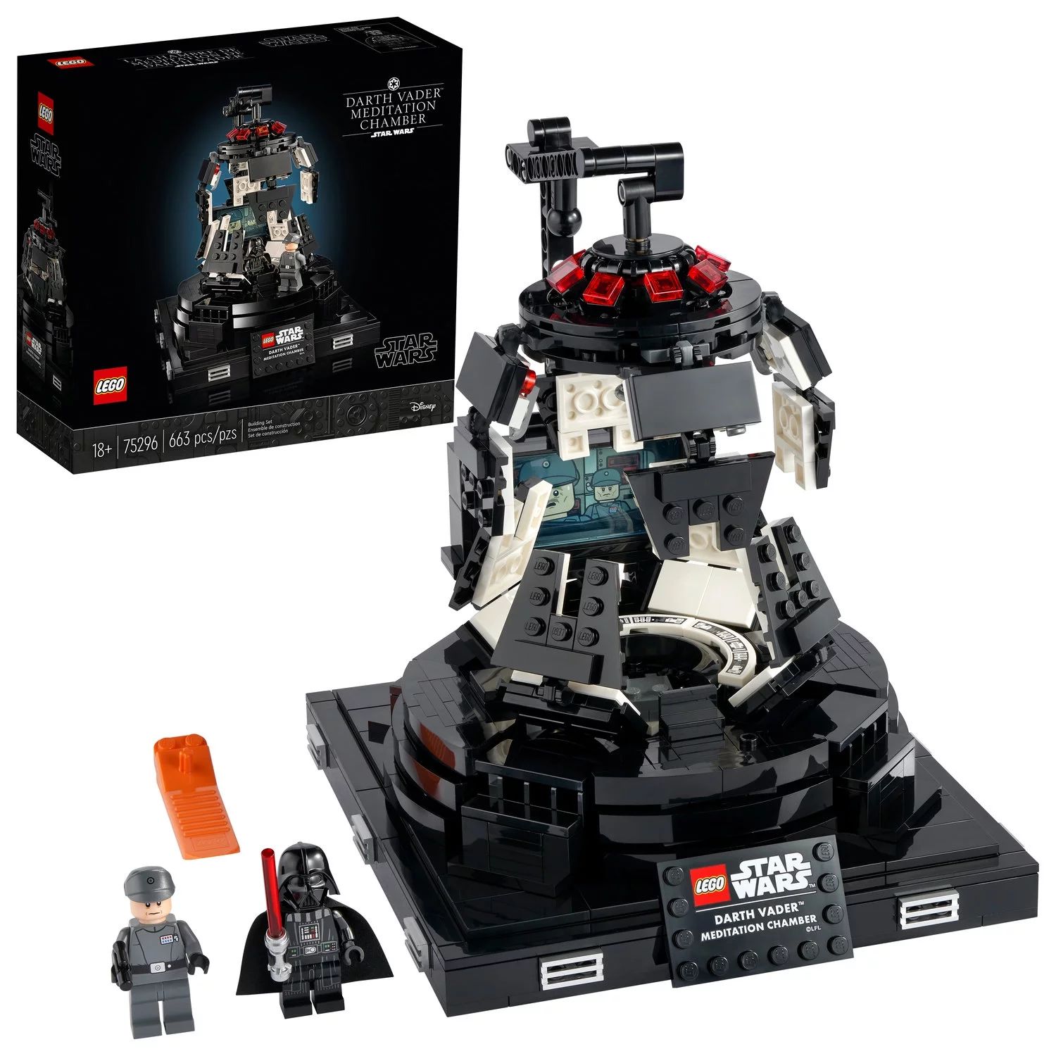 LEGO Star Wars Darth Vader Meditation Chamber 75296 Fun Creative Building Toy (663 Pieces) | Walmart (US)