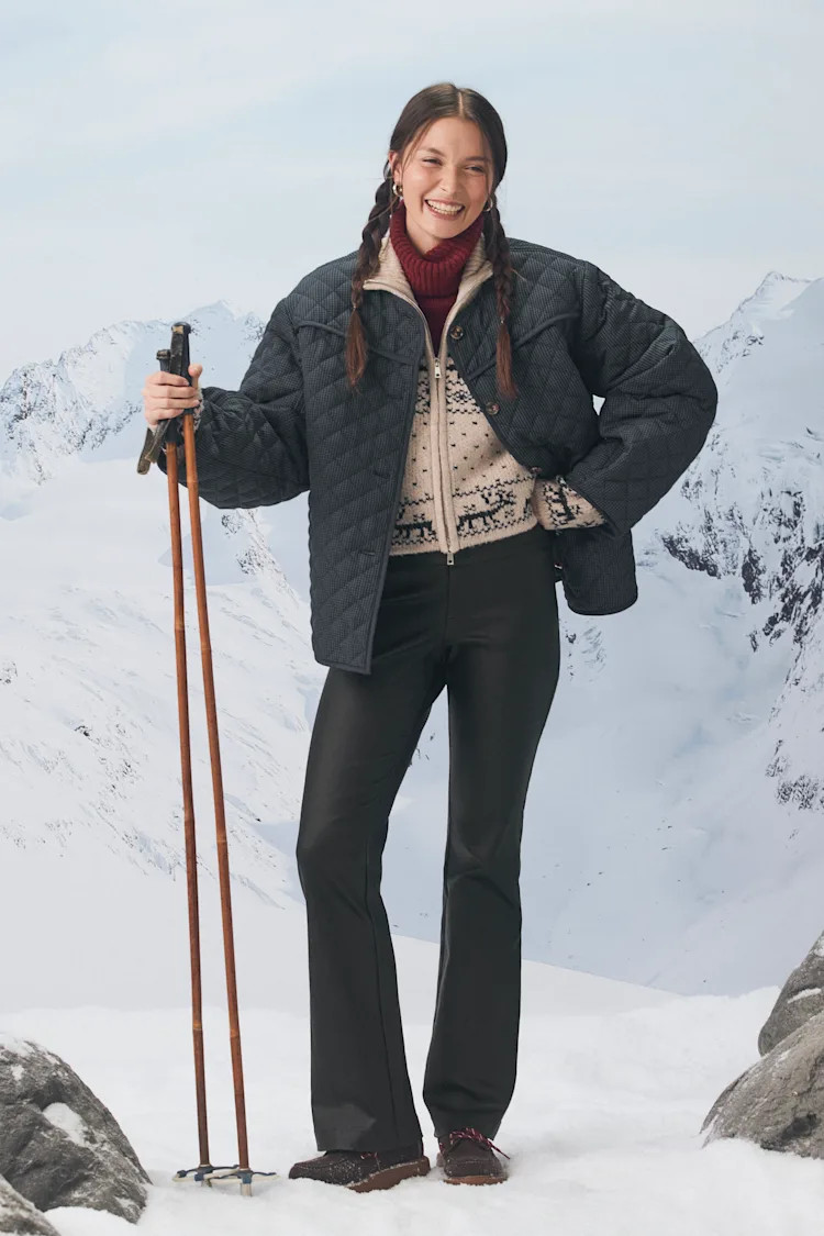 Hanson Black Coated Low-Rise Bootcut Pants | Lulus