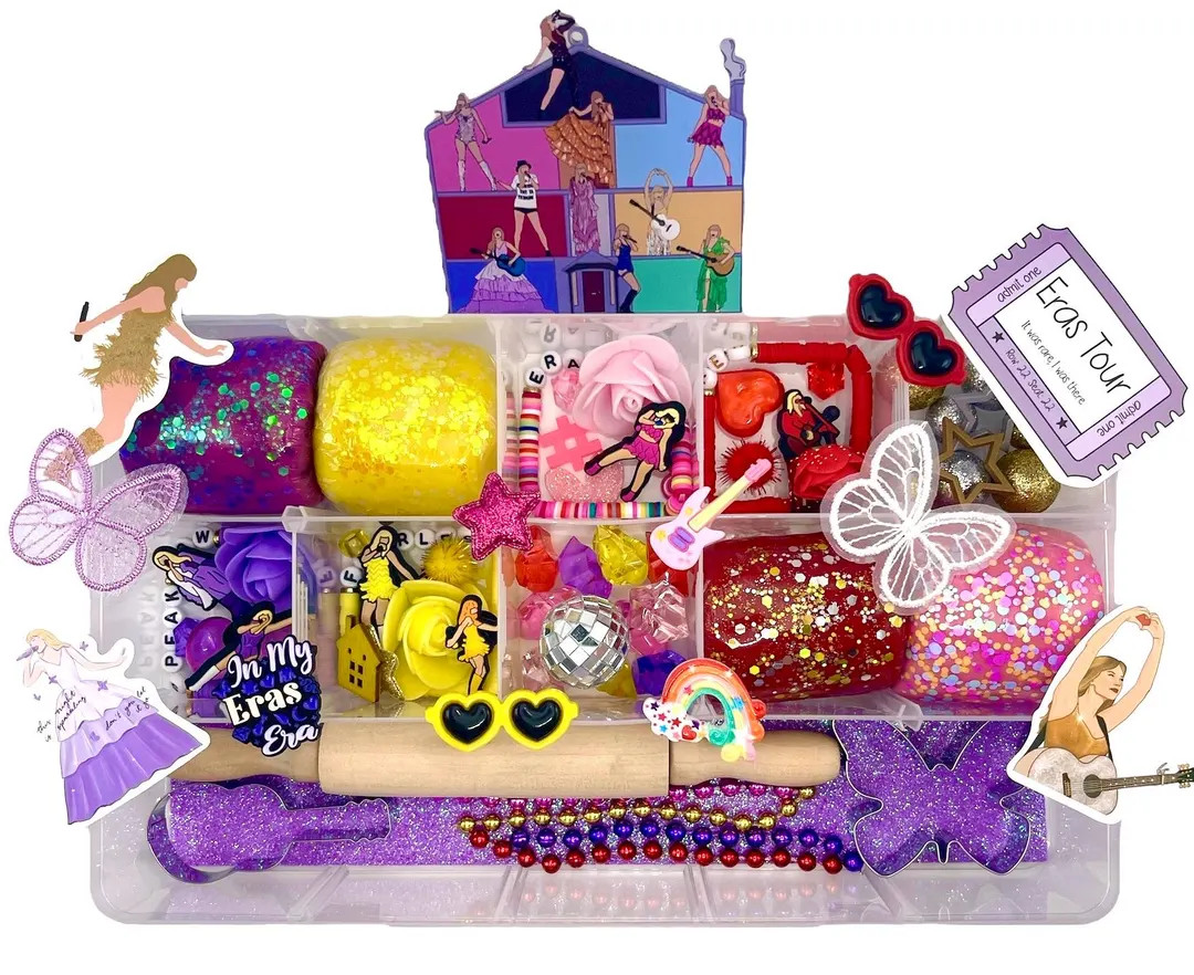 Taylor Swift Playdough Kit, Swiftie, Era, Eras, Tour, Sensory Kit Bin, Birthday, Christmas, Gifts... | Etsy (US)