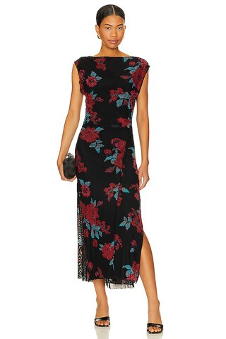 Free People x REVOLVE Carmel Midi in Midnight Combo from Revolve.com | Revolve Clothing (Global)