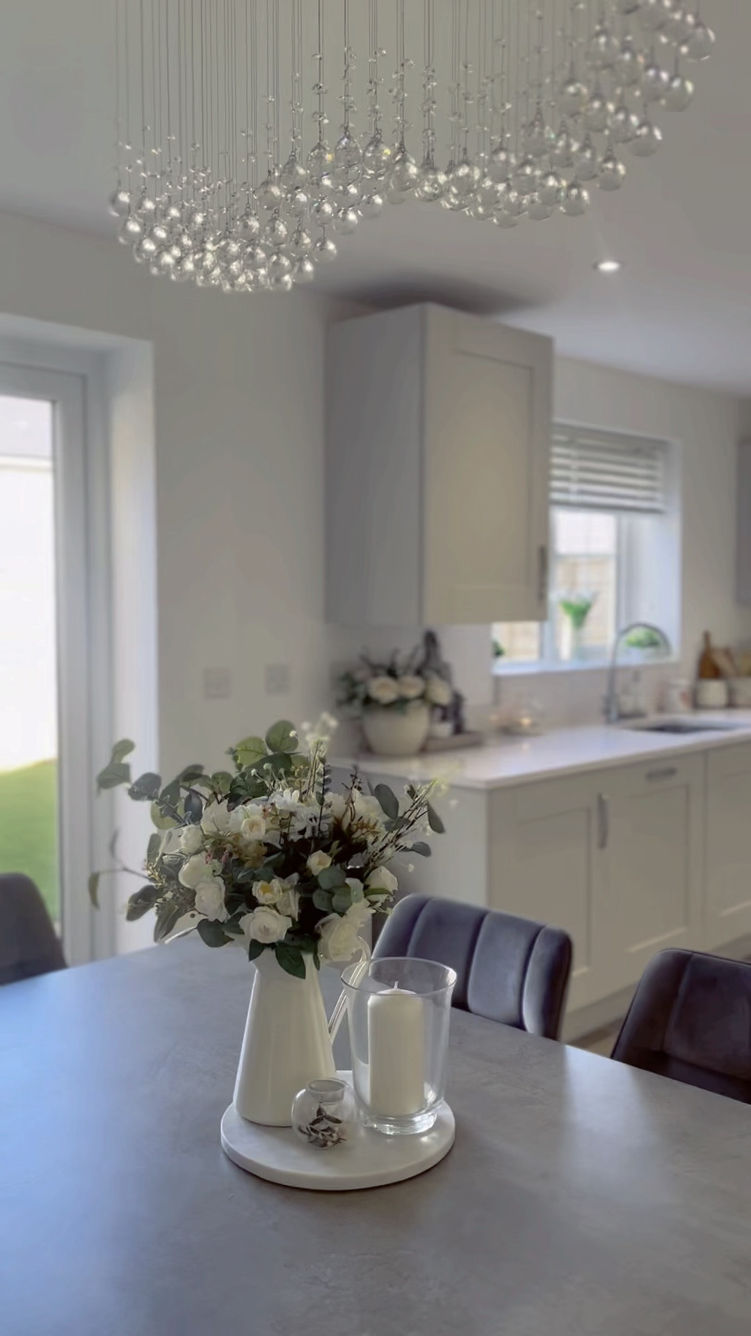 Neutral kitchen decor, new build modern kitchen design, neutral kitchen styling, dining table decor, kitchen inspo

#LTKuk #LTKsummer #LTKhome