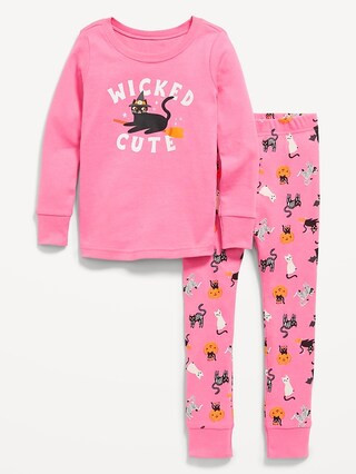 Printed Snug-Fit Pajama Set for Toddler & Baby | Old Navy (US)