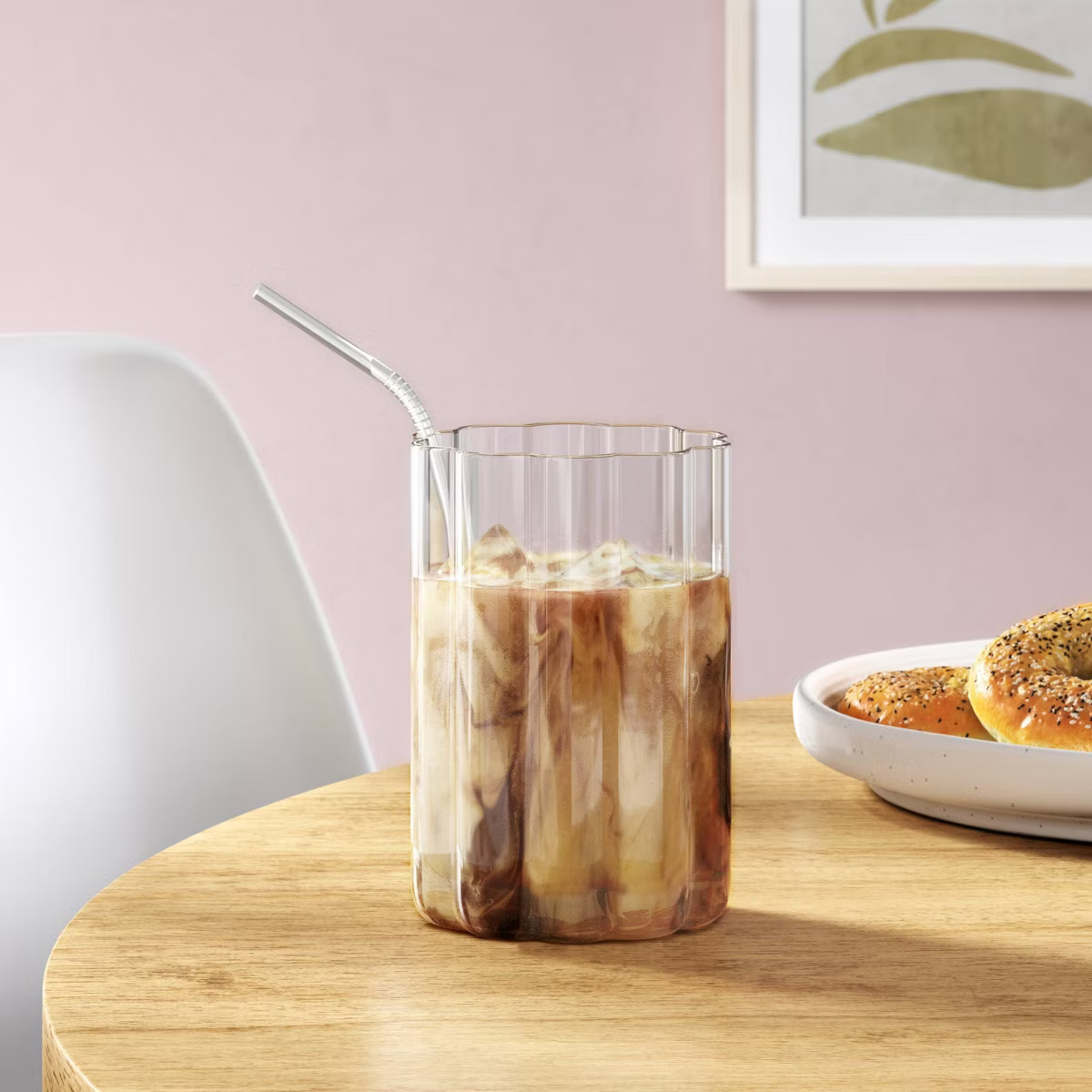 16.91oz Iced Coffee Tall Glass Tumbler Clear - Room Essentials™ | Target