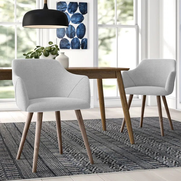 Jace Upholstered Arm Chair (Set of 2) | Wayfair North America