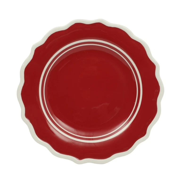 The Pioneer Woman Ainsley 8.5-Inch Salad Plate, Red | Walmart (US)