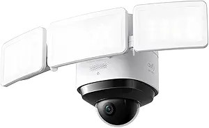 eufy Security Floodlight Cam S330, 360-Degree Pan & Tilt Coverage, 2K Full HD, 3,000 Lumens, Smar... | Amazon (US)
