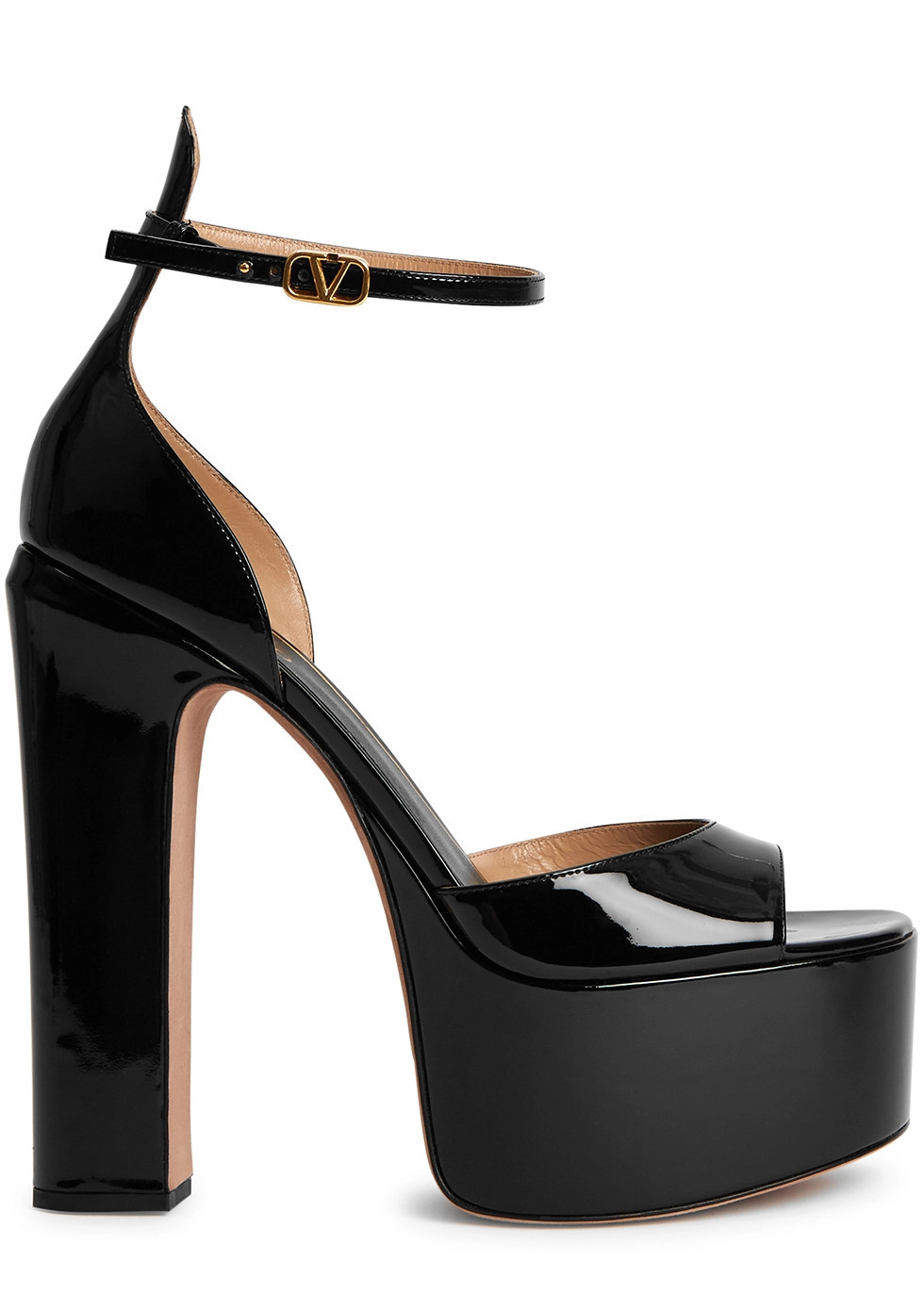 Valentino Garavani 155 patent leather platform pumps | Harvey Nichols (Global)