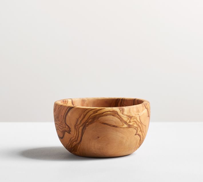Olive Wood Snack Bowl | Pottery Barn (US)