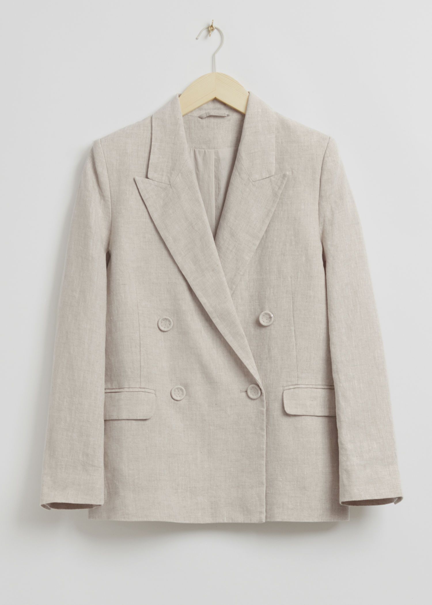 Relaxed-Fit Double-Breasted Tailored Blazer | & Other Stories (EU + UK)