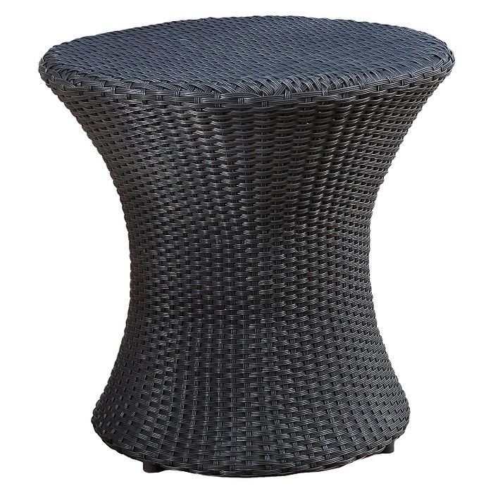 Adriana Wicker Patio Accent Table - Christopher Knight Home | Target