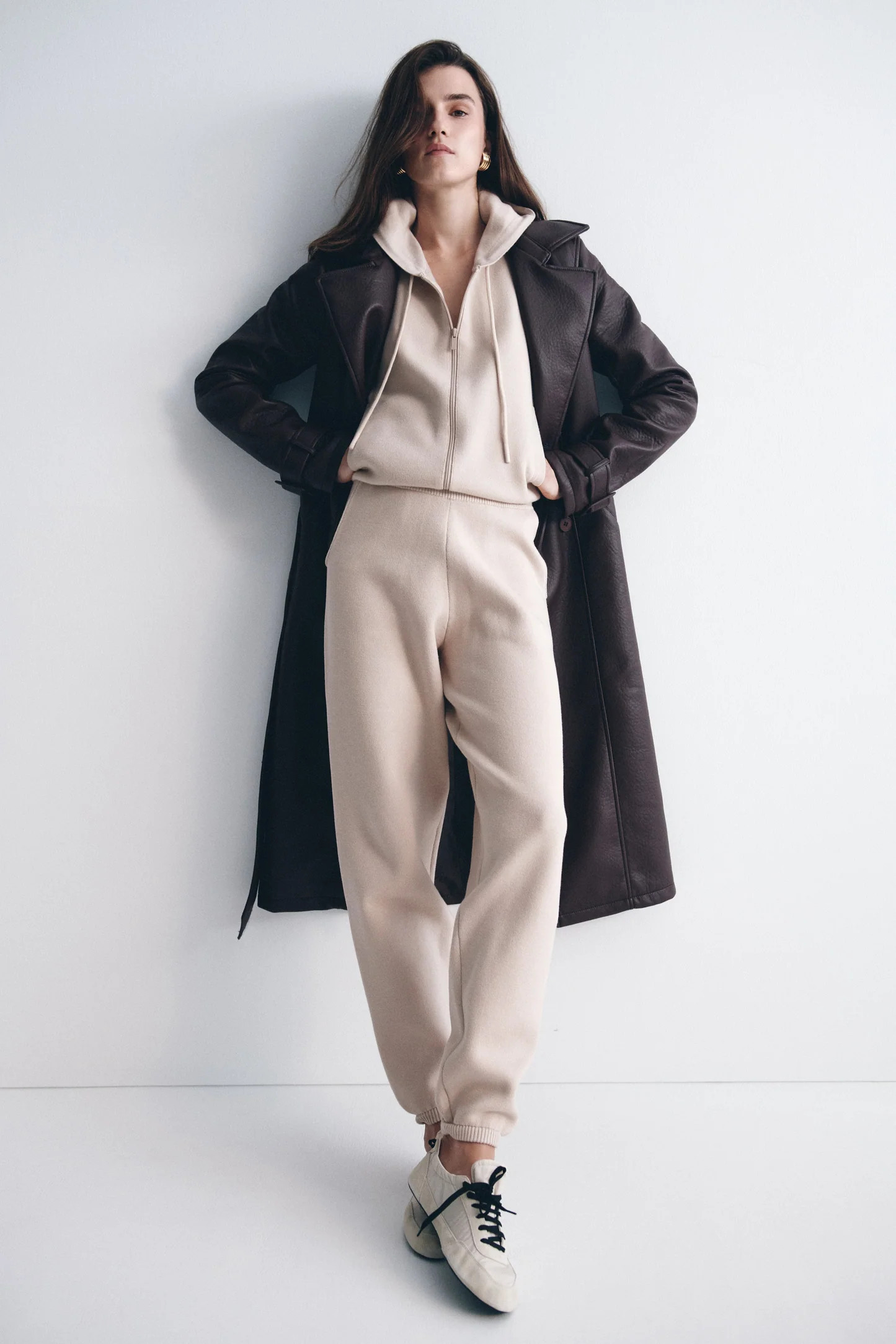 Knit Jogger - Camel | MESHKI US