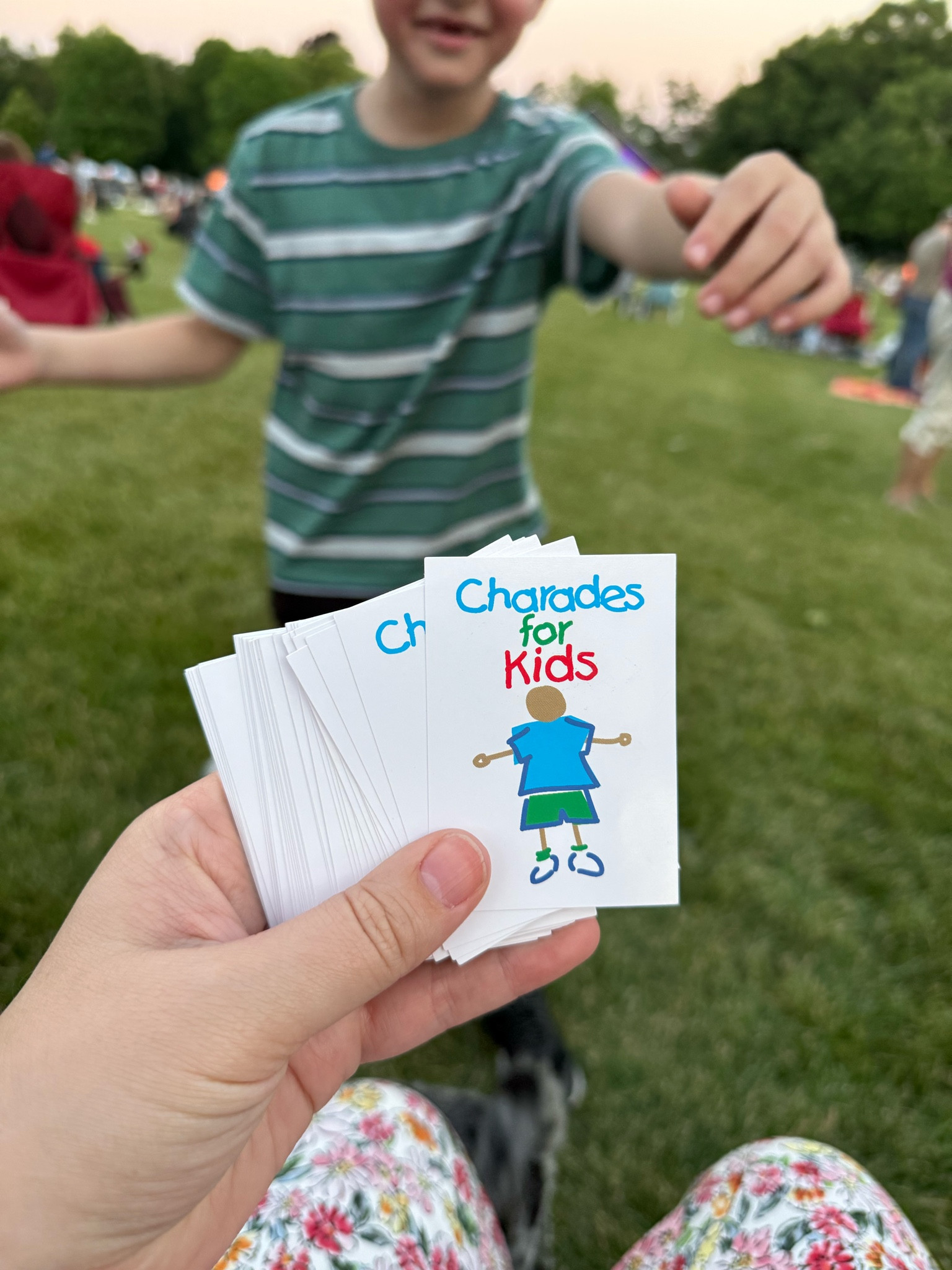 We've been tossing these cards into our park bag lately, and they've been such a fun screen-free activity. The picture clues make it easy for younger kids to join in, while older kids can read the prompts themselves. It's become one of our favorite family games to play anywhere.

#LTKKids #LTKmomlife #LTKdayinmylife