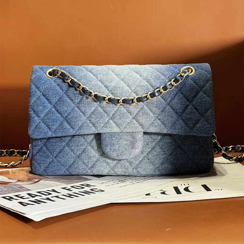 10a designer bag Flap Bag Vintage denim bag Chain Hardware Shoulder Luxury Bag saddle bag tote ba... | DHGate