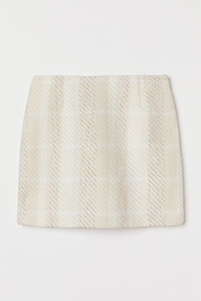 Textured-weave Skirt | H&M (US)