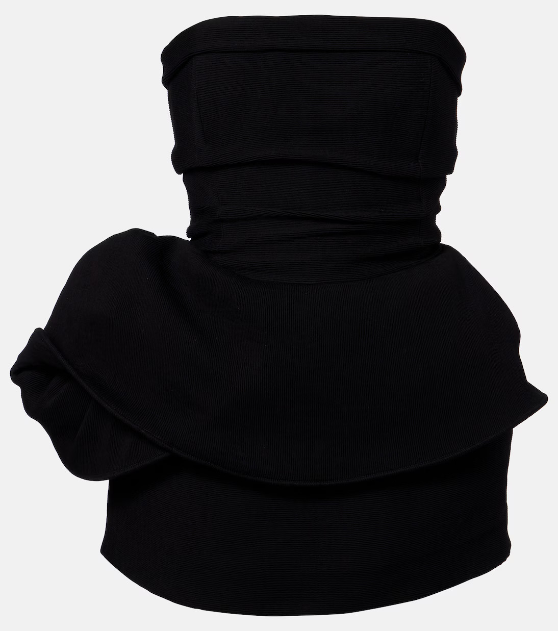 Asymmetric peplum bustier dress | Mytheresa (US/CA)