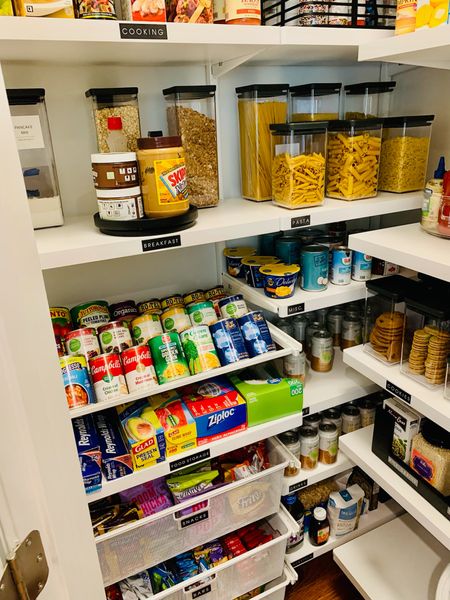 This can organizer & lazy Susan’s are game changers in keeping an organized pantry!

#LTKhome #LTKfamily #LTKFind