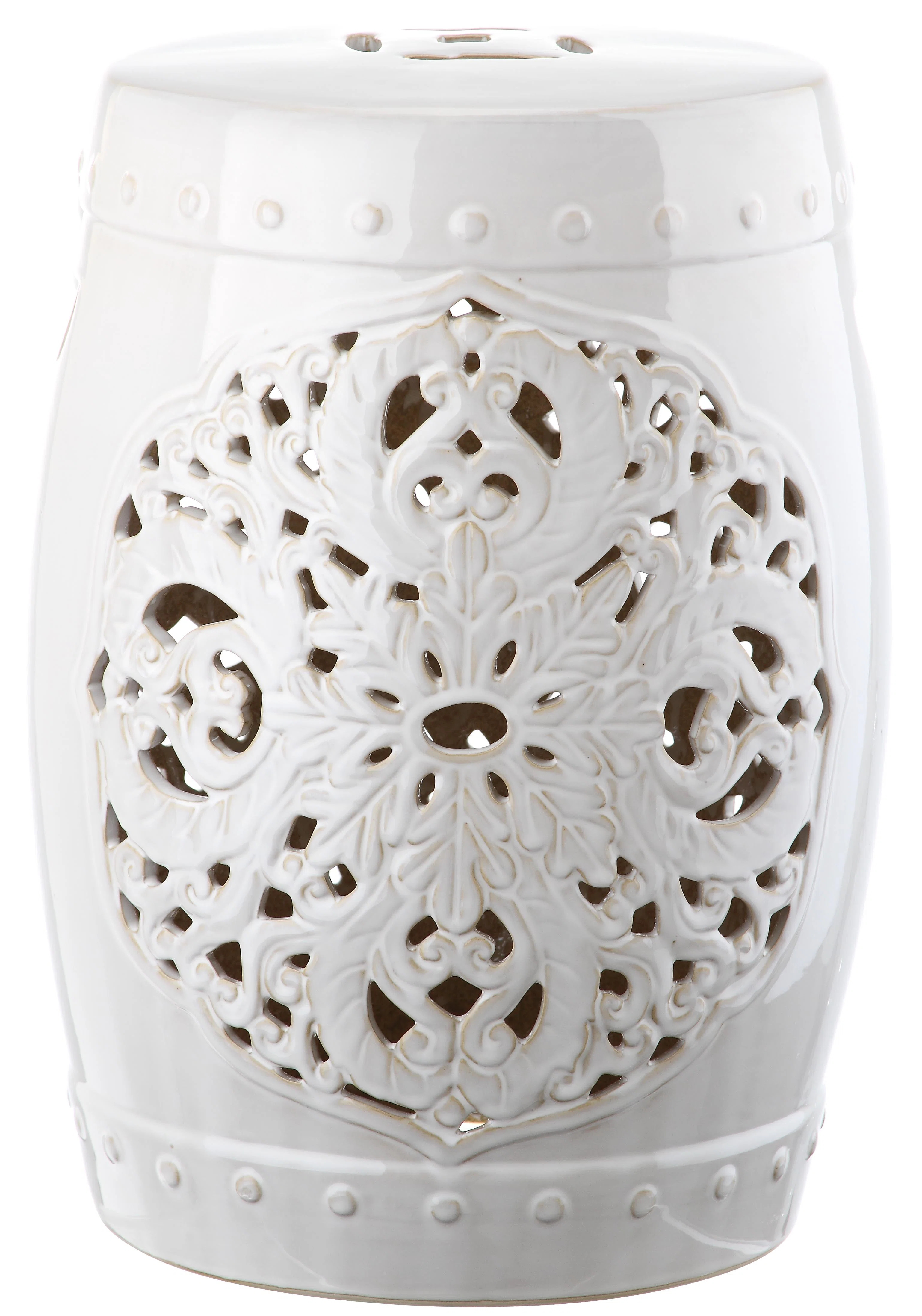 Llaneli Ceramic Accent StoolByBungalow Rose4.8Rated 4.8 out of 5 stars.1,079 Reviews | Wayfair North America