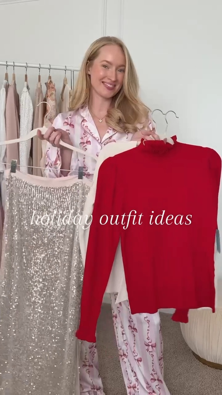 Holiday outfit ideas! I found two of the cutest sweaters at Belk and I’m pairing them with both skirts and jeans for dressy and casual holiday looks! Holiday party outfits // holiday gathering outfits // dressy outfits // winter outfits // casual outfits // Belk sweaters 

#LTKWatchNow #LTKHoliday #LTKStyleTip