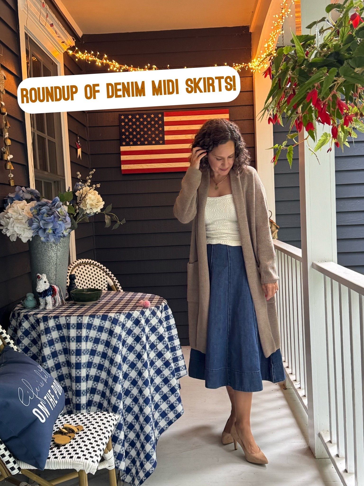 Denim midi skirts for summer into fall! Rounded up a few style and at various price points.

#LTKOver40 #LTKSeasonal #LTKPetite
