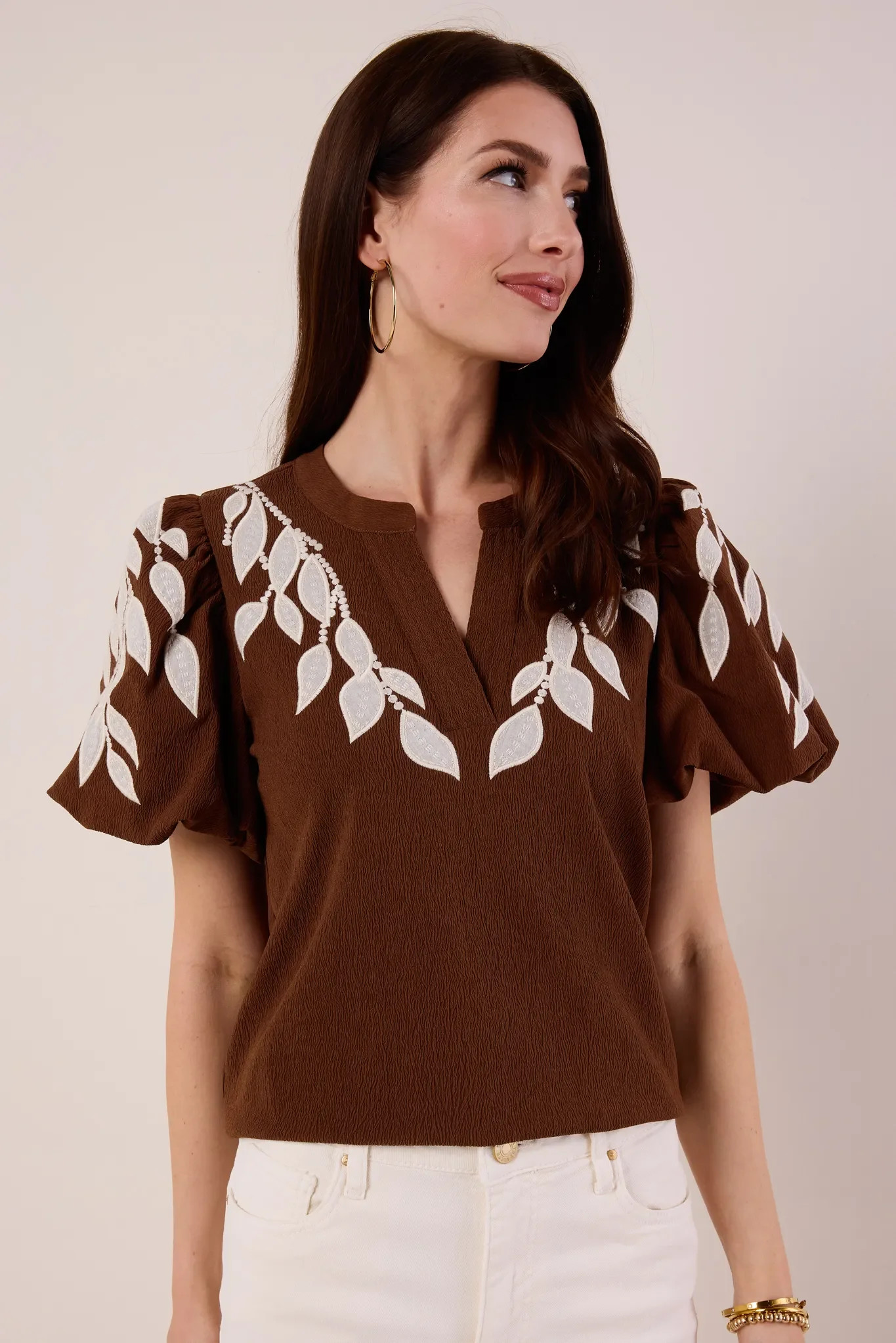 Beth Top- Brown | Avara